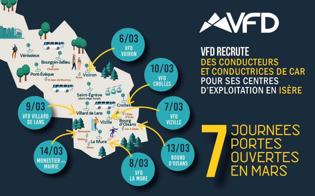 7 journées portes ouvertes en Mars